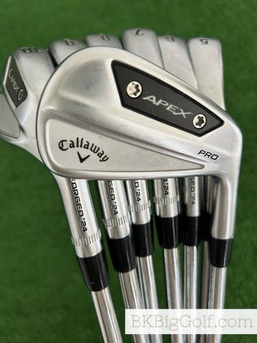 Callaway Apex Pro / CB 24 Forged Combo Iron Set