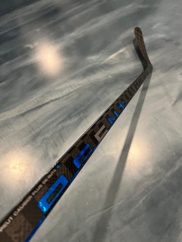 Senior Bauer Ag5nt (LH) Custom Hockey Stick - Benn Pro Curve - Blue (Lightly Used)
