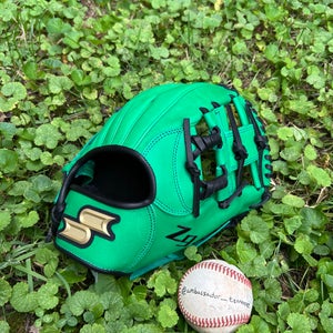 SSK Z9 Maestro 11.5” Green/Black Spiral I Web Infield Baseball Glove