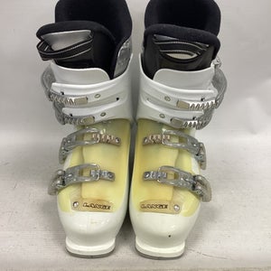 Used Lange VENUS SPEED R Womens DH Ski Boot White 255 MP - M07.5 - W08.5 11851-S000037217