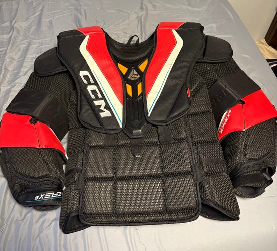 XL CCM EFLEX 6 Goalie Chest Protector Pro Stock (Used)