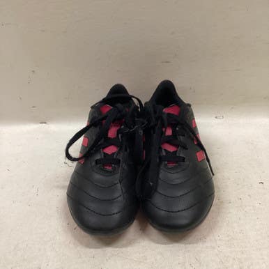 Used Adidas Soccer Cleats Black And Pink Youth 13.0 11725-S000490622
