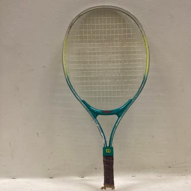 Used Wilson PETE SAMPRAS PEE WEE Junior Tennis Racquet Turquoise 21" 11725-S000490758