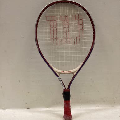 Used Wilson USTA Junior Tennis Racquet Red 21" 11725-S000490761