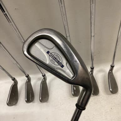 Used Callaway STEELHEAD X-14 Mens Iron Set RH 3I-9I 11725-S000490781