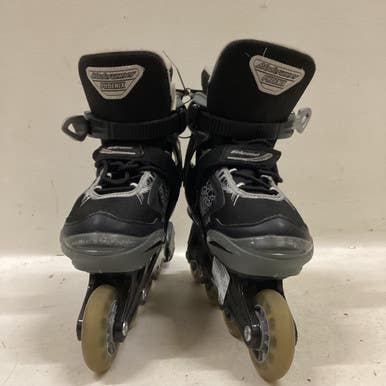 Used Rollerblade PHOENIX Senior Rec Fitness Skates Black Adjustable 11725-S000490817