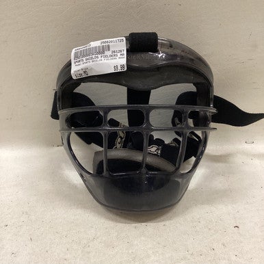 Used SPORTS SHIELDS FIELDERS MASK BB/SB Fielders Mask Black MD 11725-S000490813