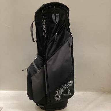 Used Callaway CHEV 14 Mens Cart Bag Black And Grey 11725-S000490861