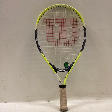 Used Wilson FEDERER 19 Junior Tennis Racquet Yellow 19" 11725-S000490907