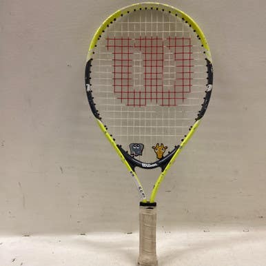 Used Wilson FEDERER 19 Junior Tennis Racquet Yellow 19" 11725-S000490906