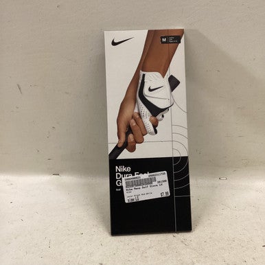 Used Nike Mens Golf Glove Black And White LG 11725-S000490923
