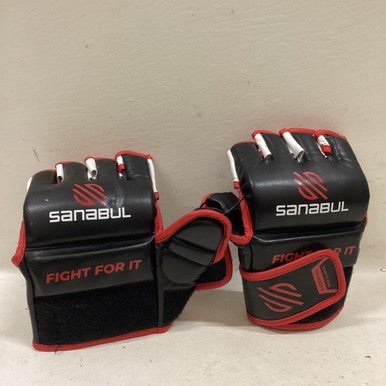 Used Sanabul MMA Gloves Black S/M 11725-S000490930