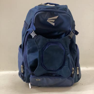 Used Easton BACK PACK NAVY BLUE BB/SB Player Backpack Navy Blue 11725-S000490944
