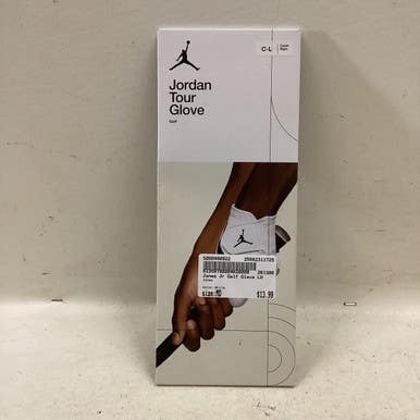 Used Jones Jr Golf Glove White MD 11725-S000490922