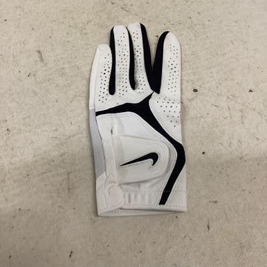 Used Nike Mens Golf Glove Black And White LG 11725-S000490925