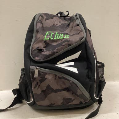 Used Easton BACK PACK - RED BB/SB Player Backpack Black 11725-S000490994