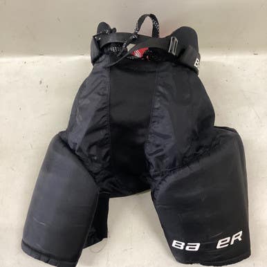 Used Bauer NSX Junior Pant Black And Red LG 11725-S000491034