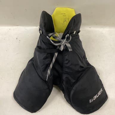 Used Bauer SUPREME S170 Junior Pant Black And Yellow LG 11725-S000491033