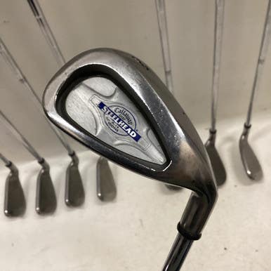 Used Callaway STEELHEAD X-14 IRONS Mens Iron Set RH 4I-SW 11725-S000491055