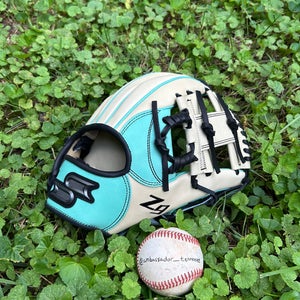 SSK Z9 Maestro 11.5” Camel/Mint/Black Spiral I Web Infield Baseball Glove