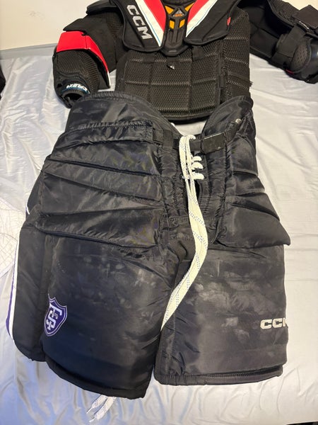 Senior XL CCM HPG 12A Hockey Goalie Pants Pro Stock (Used)