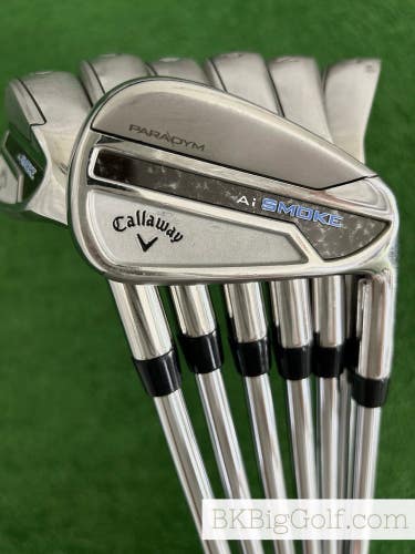 Callaway Paradym Ai Smoke Iron Set 5-A / True Temper Elevate 95 Regular