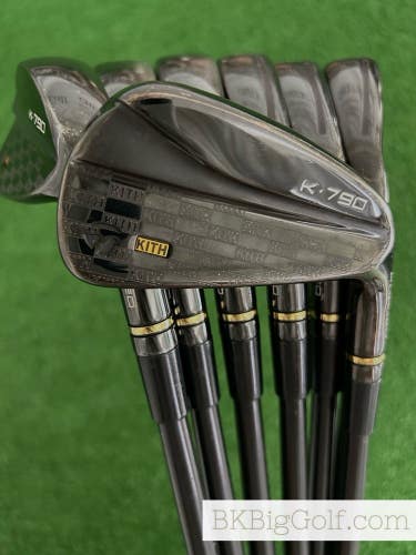 Taylormade Kith K-790 Limited Edition Black Forged Iron Set