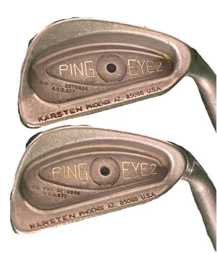 Ping Eye2 Iron Set 1i,2i Black Dot Two Pieces RH Men's ZZ Lite Steel New Grips