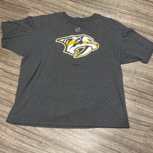 Nashville Predators NHL Viktor Arvidsson Adidas Short Sleeve Shirt Adult 2XL