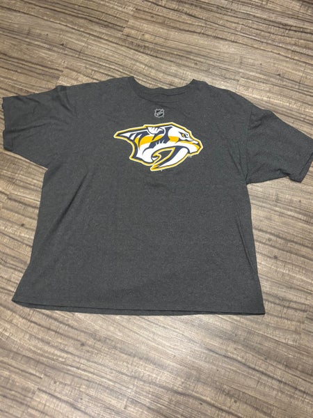 Nashville Predators NHL Viktor Arvidsson Adidas Short Sleeve Shirt Adult 2XL