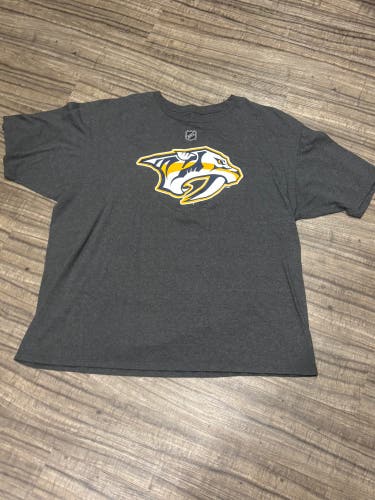 Nashville Predators NHL Viktor Arvidsson Short Sleeve Shirt Adult 2XL