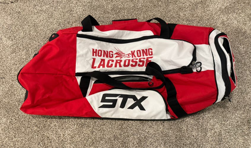 STX Lacrosse Equipment Bag - Hong Kong Red