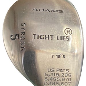 Adams Tight Lies Strong 5 Wood 19* RH SuperShaft Regular Graphite 42" Stock Grip