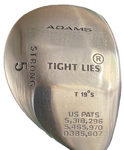 Adams Tight Lies Strong 5 Wood 19* RH SuperShaft Regular Graphite 42" Stock Grip
