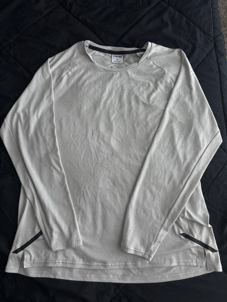 GYMSHARK MENS ARRIVAL MARL LONG SLEEVE T-SHIRT Slim Fit Size XL