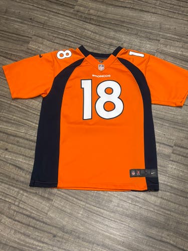 Denver Broncos Peyton Manning Youth Large NFL Jersey Nike On Field