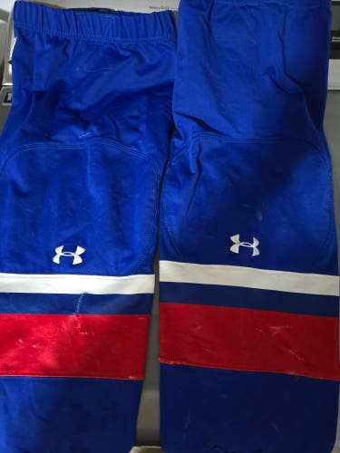 Blue Senior Large Under Armour Socks Pro Stock