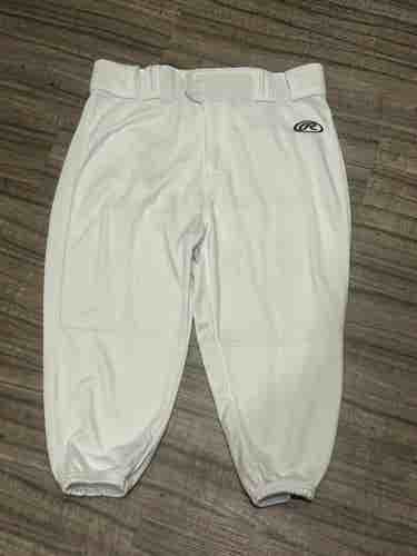 Rawlings Baseball Knickers Pants, Size Adult Large