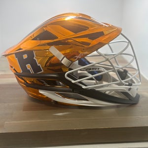 Cascade XRS Helmet chrome orange