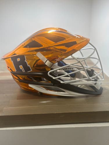 Cascade XRS Helmet chrome orange