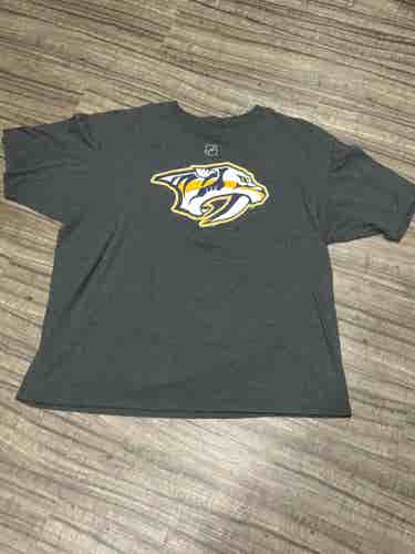Nashville Predators NHL Viktor Arvidsson #33 Adidas The Go To Tee Short Sleeve Shirt, Size Adult 2XL