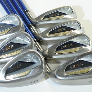 XXIO Thirteen 13 6-PW,AW,SW Iron Set Stiff Flex Right DST 50g Graphite # 185173