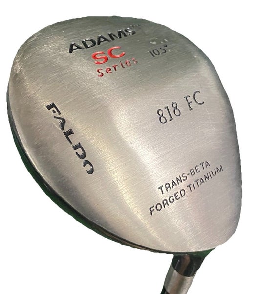 Adams SC Series Faldo 818 FC Driver 10.5* RH SuperShaft TCE Stiff Graphite 44"