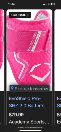 Pink Senior EvoShield Elbow Guard Elbow Protection (New)