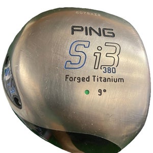 Ping Si3 380 Ti Driver 9 Green Dot RH Men's Stiff Graphite 45" Nice Factory Grip