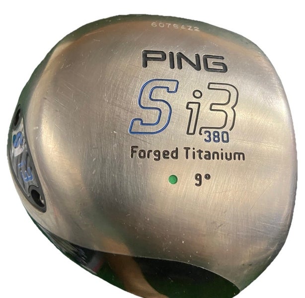 Ping Si3 380 Ti Driver 9 Green Dot RH Men's Stiff Graphite 45" Nice Factory Grip
