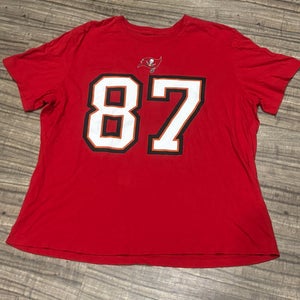 Tampa Bay Buccaneers Rob Gronkowski NFL Nike Short Sleeve Shirt Adult XXL