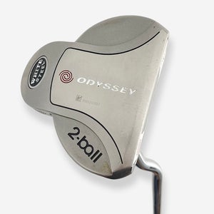 Odyssey White Steel 2-Ball Acura Putter Right Handed Steel Shaft 33”