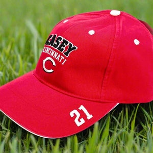 Sean Casey #21 Cincinnati Reds Vintage 2000 MLB Embroidered NOS Cap (New)