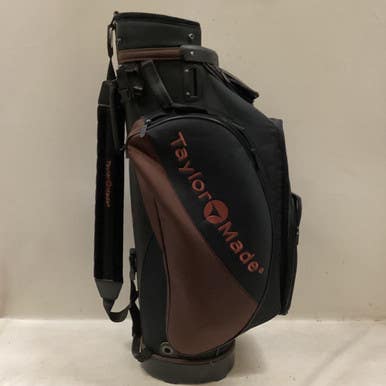 Used Taylormade CART BAG Mens Cart Bag Black And Copper 11725-S000489300